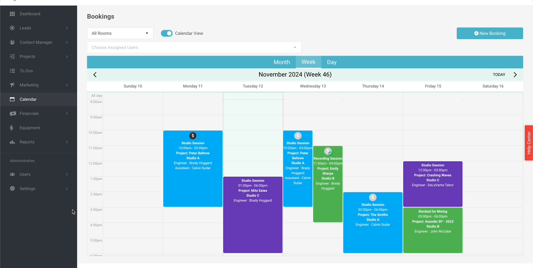 Calendar Invoice Status Payment Flow.gif